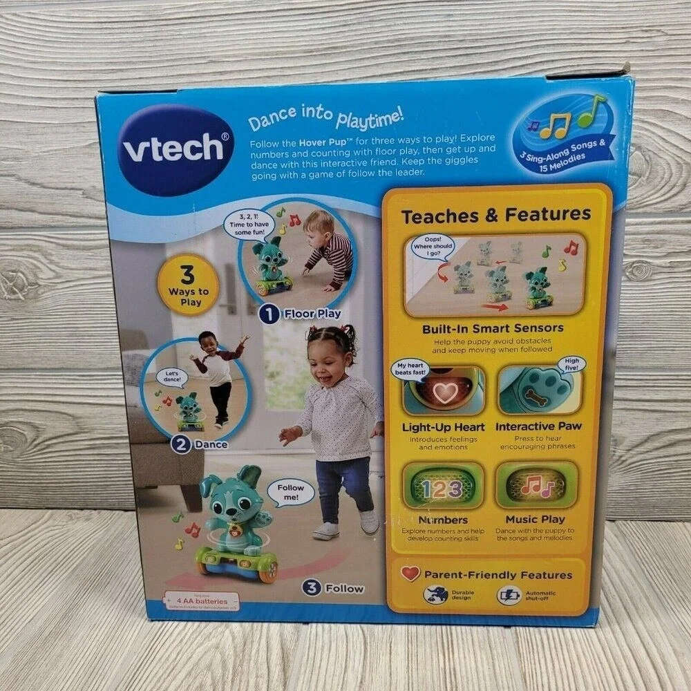 VTech Hover Pup Interactive Learning Toy Teal‎ 9-36 Months 80-547500